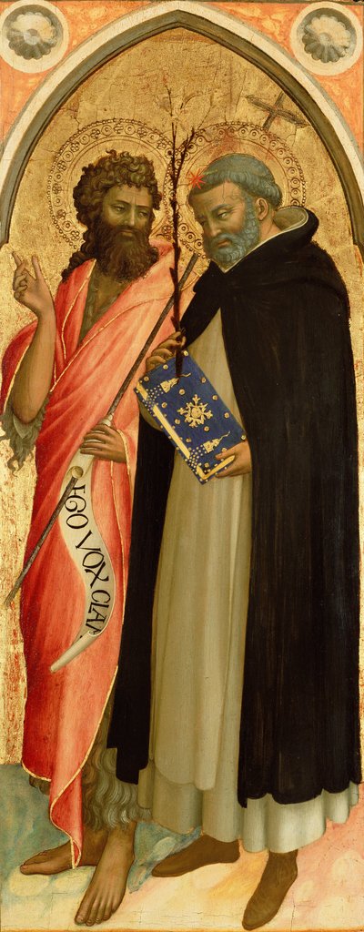 Saint John the Baptist and Saint Dominic by Fra Angelico